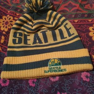 Adidas NBA Seattle Supersonics Ski Beanie Tuk